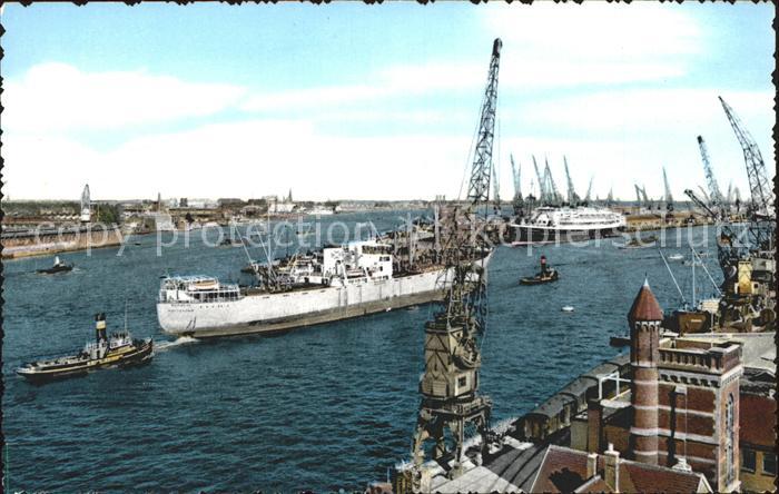 Schiffe Ships Navires Amsterdam Hafen