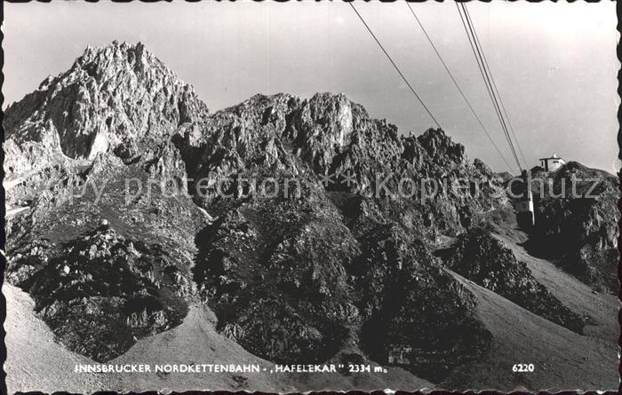 Seilbahn Innsbrucker Nordkettenbahn Hafelekar
