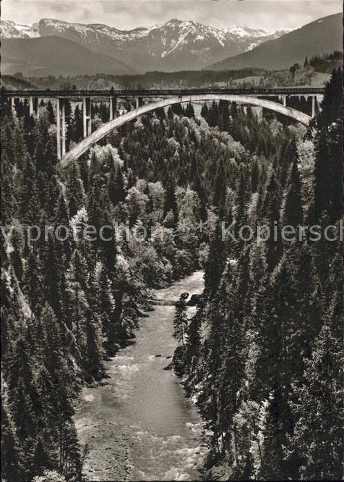 Bruecken Bauwerke Echelsbacher-Hochbruecke