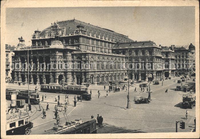 Strassenbahn Opernhaus Wien