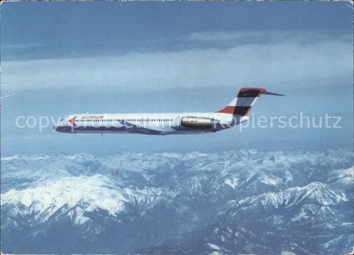 Flugzeuge Zivil Austrian Airlines McDonnell Douglas MD-