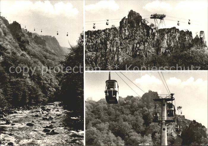 Seilbahn Bodetal Hexentanzplatz Thale Harz