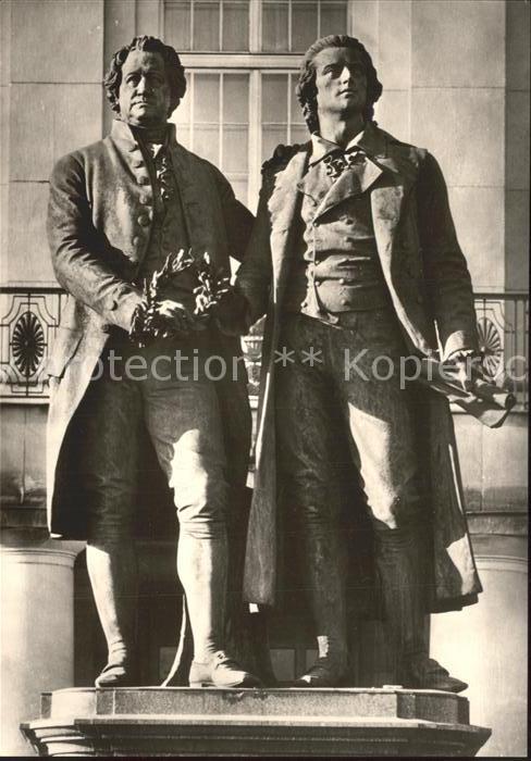 Denkmal Goethe-Schiller-Denkmal Weimar