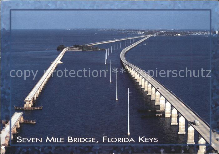 Bruecken Bauwerke Seven Mile Bridge Florida Keys Florida