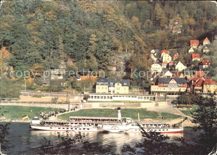 Dampfer Seitenrad Schmilka