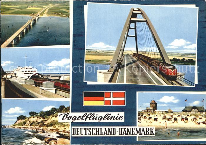 Eisenbahn Bruecke Vogelfluglinie Deutschland-Daenemark