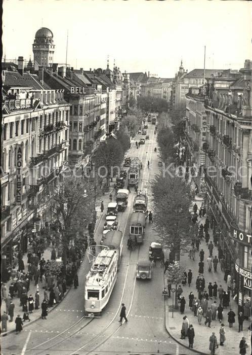 Strassenbahn Zürich Bahnhofstrasse