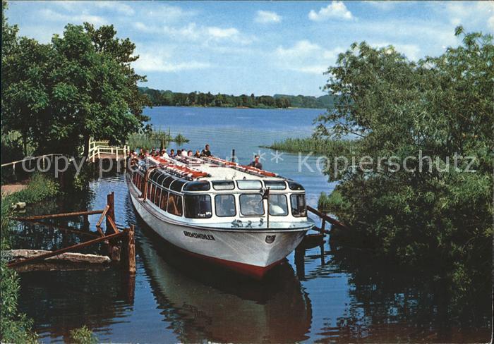 Motorschiffe Gremsmuehlen Holsteinische Schweiz