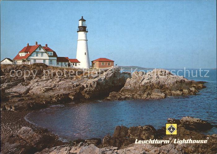 Leuchtturm Lighthouse Portland Head Maine USA