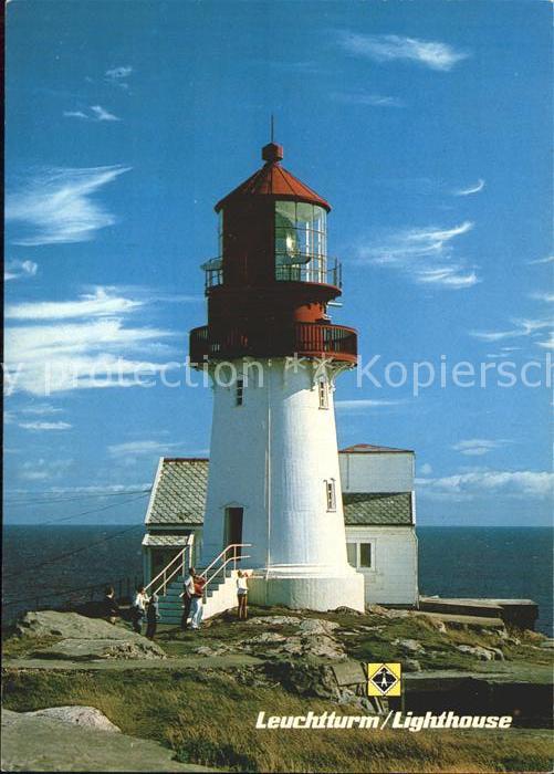 Leuchtturm Lighthouse Lindesnes Norwegen Südspitze