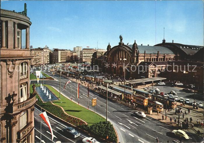 Strassenbahn Hauptbahnhof Frankfurt am Main