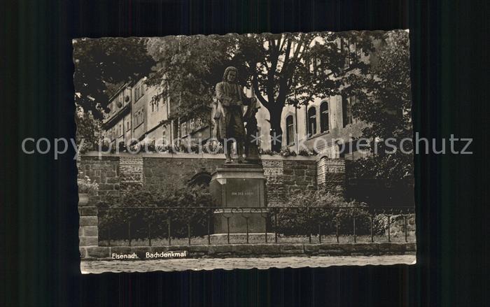 Bach Johann Sebastian Denkmal Eisenach
