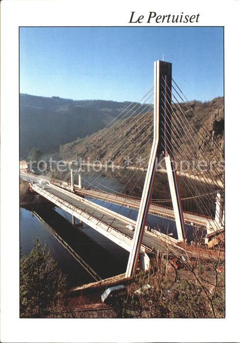 Bruecken Bauwerke Le Pertuiset Loire Nouveau Pont