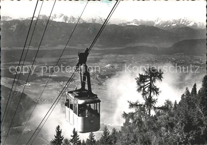 Seilbahn Kanzel Ossiachersee Julische Alpen