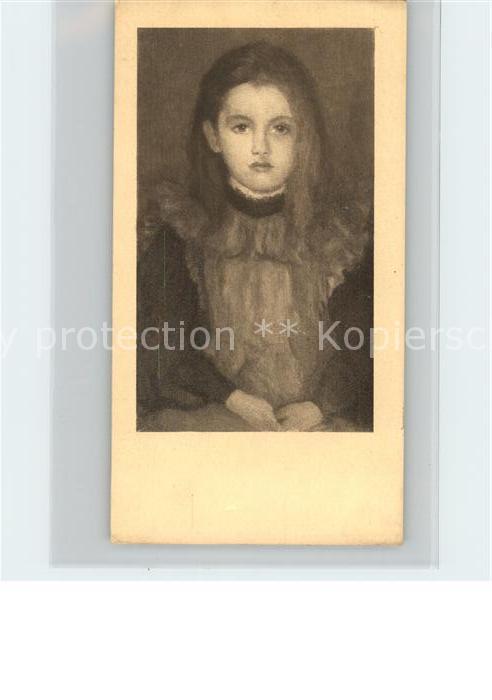 Kuenstlerkarte Whistler The Little Rose of Lyme Regis