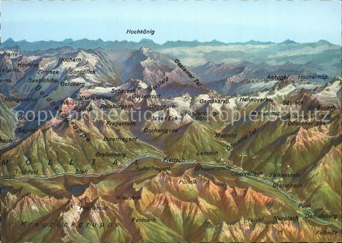 Kaernten Moelltal mit den Hohen Tauern