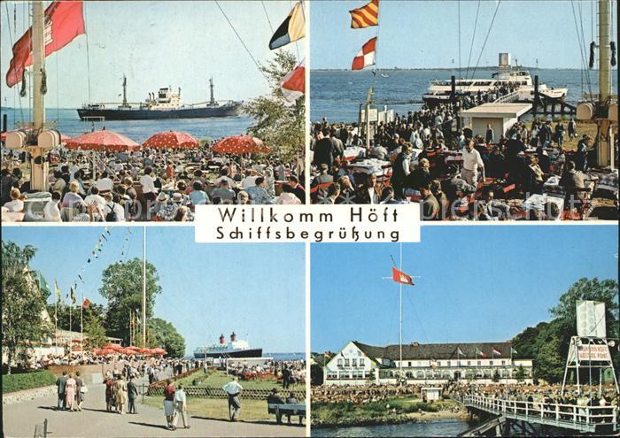 Wedel Pinneberg Schulauer Faehrhaus Willkomm Hoeft Schiffsbegruessung