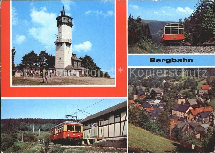 Bergbahn Oberweissbach Froebelturm Cursdorf Berbahn-Flachstrecke