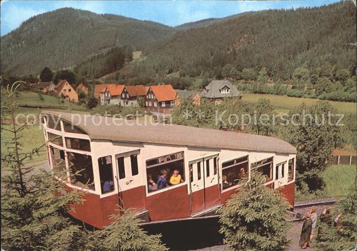 Oberweissbach Bergbahn an der Talstation Obstfelderschmiede