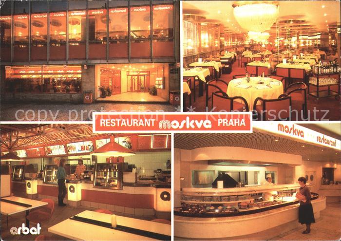 Moskau Moscou Restaurant Moskva Praha