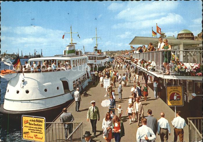 HAMBURG  CITY St. Pauli Landungsbruecken