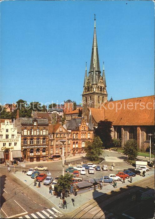 Flensburg Suedermarkt Nikolaikirche