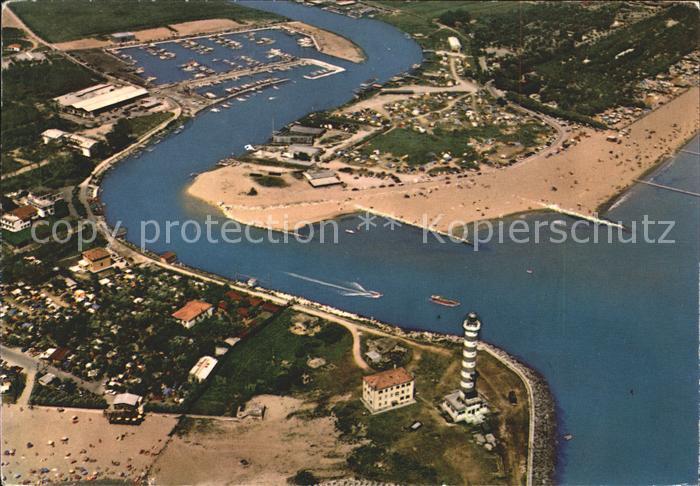 Jesolo Faro Leuchtturm Fliegeraufnahme