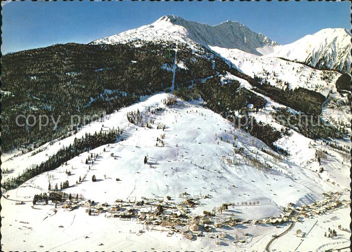 Lermoos Tirol Grubigstein Fliegeraufnahme