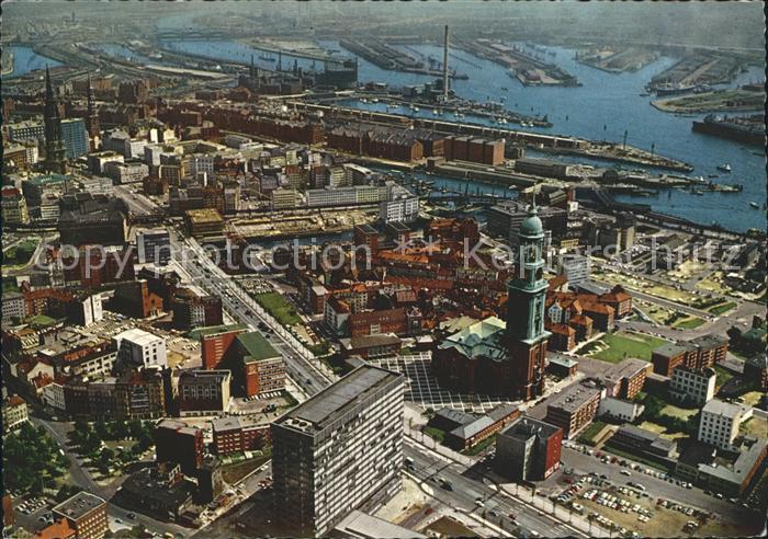 HAMBURG CITY Michel Ost-West-Strasse Hafen