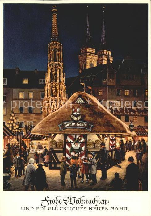 NueRNBERG CITY Christkindlesmarkt Tuerme St. Sebalduskirche