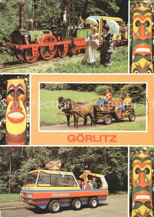 Goerlitz Sachsen Haus der Jungen Pioniere Bruno Gleissberg Mondauto Ponygespann