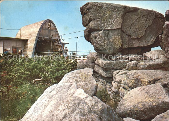 Karkonosze Stacja wyciagu krzeselkowego na Szrenicy