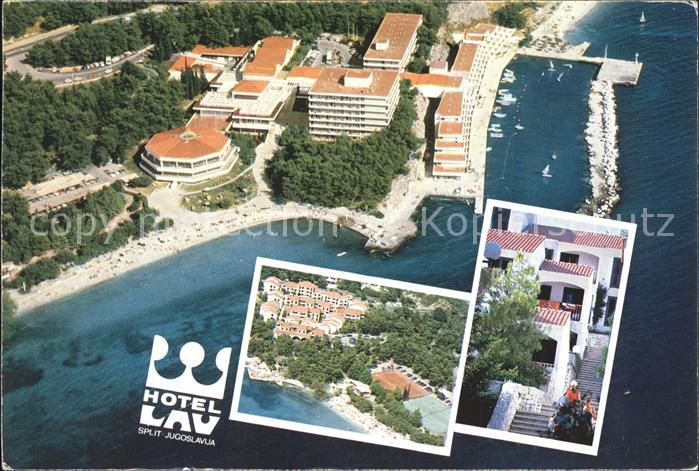 Split Spalato Hotel Lav Fliegeraufnahme
