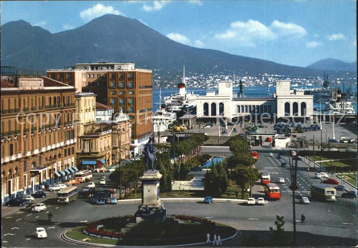 Napoli Neapel Piazza Municipio Stazione Marittima