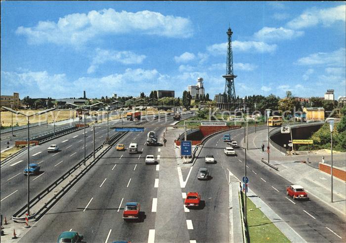 BERLIN  CITY Stadtautobahn Funkturm