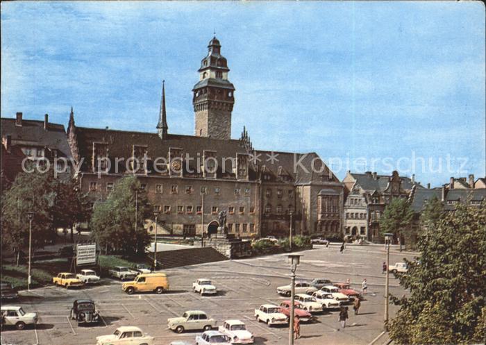 ZEITZ Sachsen-Anhalt Rathaus Friedensplatz