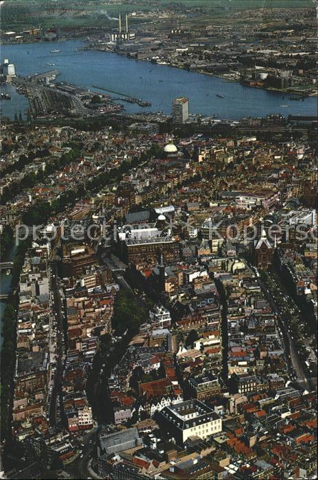 Amsterdam Niederlande Fliegeraufnahme
