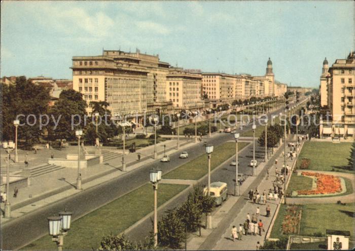 BERLIN  CITY Karl Marx Allee