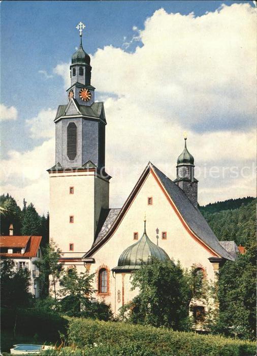 Todtmoos Schwarzwald BW Pfarr- und Wallfahrtskirche Unserer lieben Frau