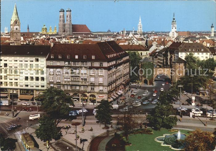 Muenchen Bayern Sendingertorplatz Tuerme
