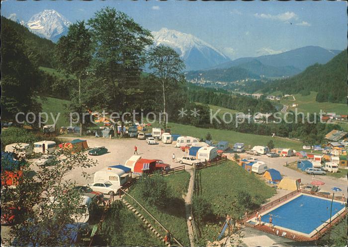 BERCHTESGADEN Bayern Campingplatz Allweglehen