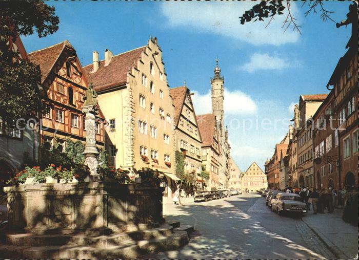 Rothenburg Tauber Herrengasse