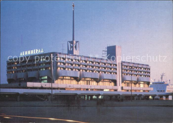 Leningrad St Petersburg Seaport Arrival and Departure
