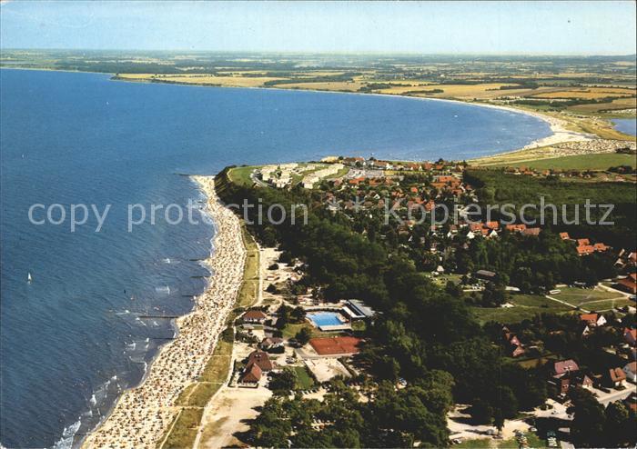 Hohwacht Ostsee Fliegeraufnahme