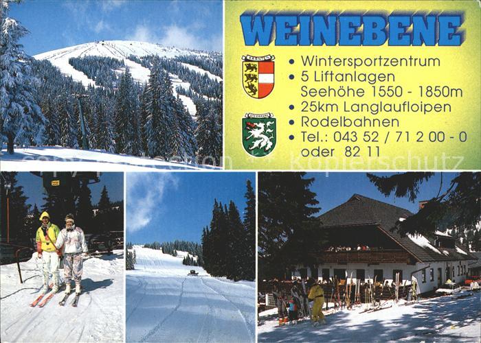 Obergoesel Wolfsberg Gasthof Goeslerhuette Weinebene