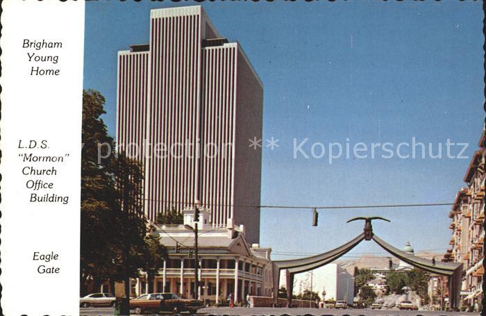 Salt Lake City Eagle Gate
