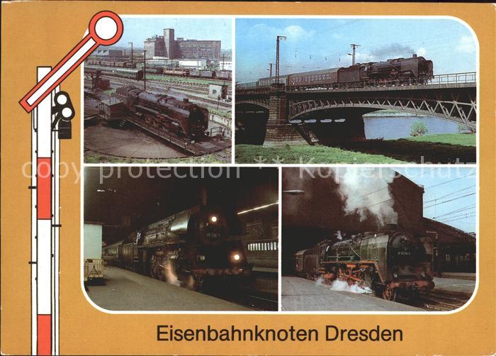 DRESDEN Elbe Eisenbahnknoten