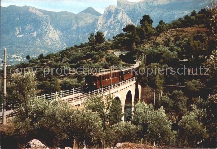 Soller Mallorca Ferrocarril Palma
