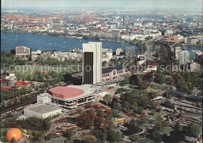 HAMBURG  CITY Fliegeraufnahme