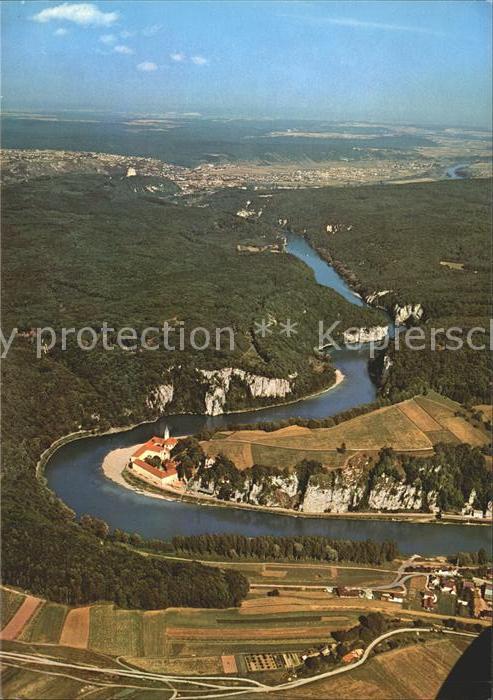 Kloster Weltenburg Fliegeraufnahme